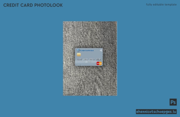 Lesotho Standard Lesotho Bank Mastercard Photolook Beispielvorschau